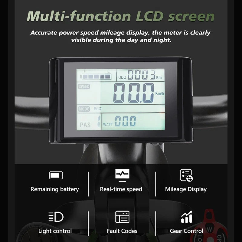 Hidoes HD-ET1 elektrinis triratis su galine bagažine 750W Hidoes HD-ET1 elektrinis triratis su galine bagažine 750W